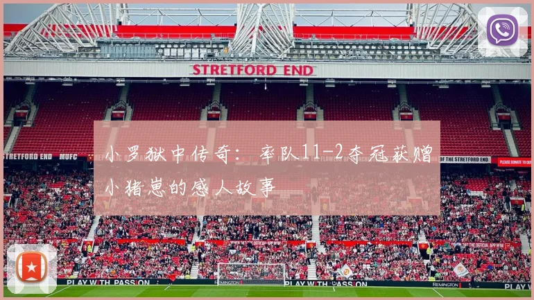 小罗狱中传奇：率队11-2夺冠获赠小猪崽的感人故事